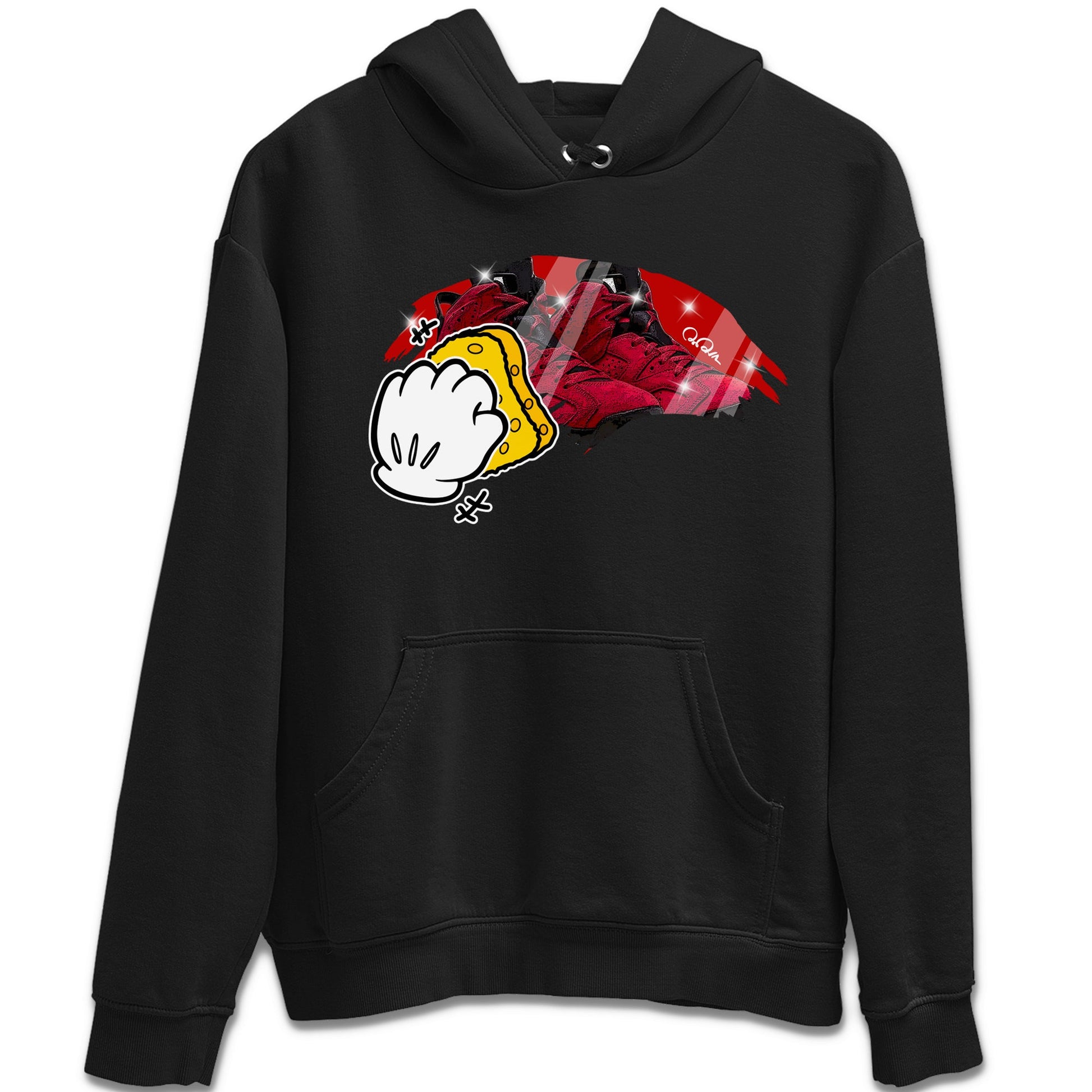 Air Jordan 6 Toro Bravo Sneaker Match Tees Wiping Sneaker Tees AJ6 Toro Bravo Sneaker Release Tees Unisex Shirts Black 2