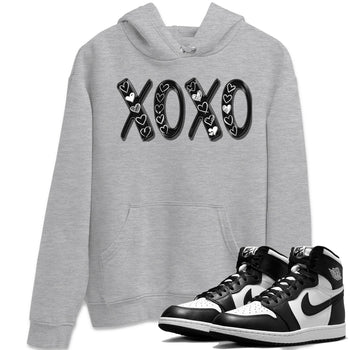 Air Jordan 1 Black White Sneaker Match Tees XOXO Sneaker Tees Air Jordan 1 Black White Sneaker Release Tees Unisex Shirts