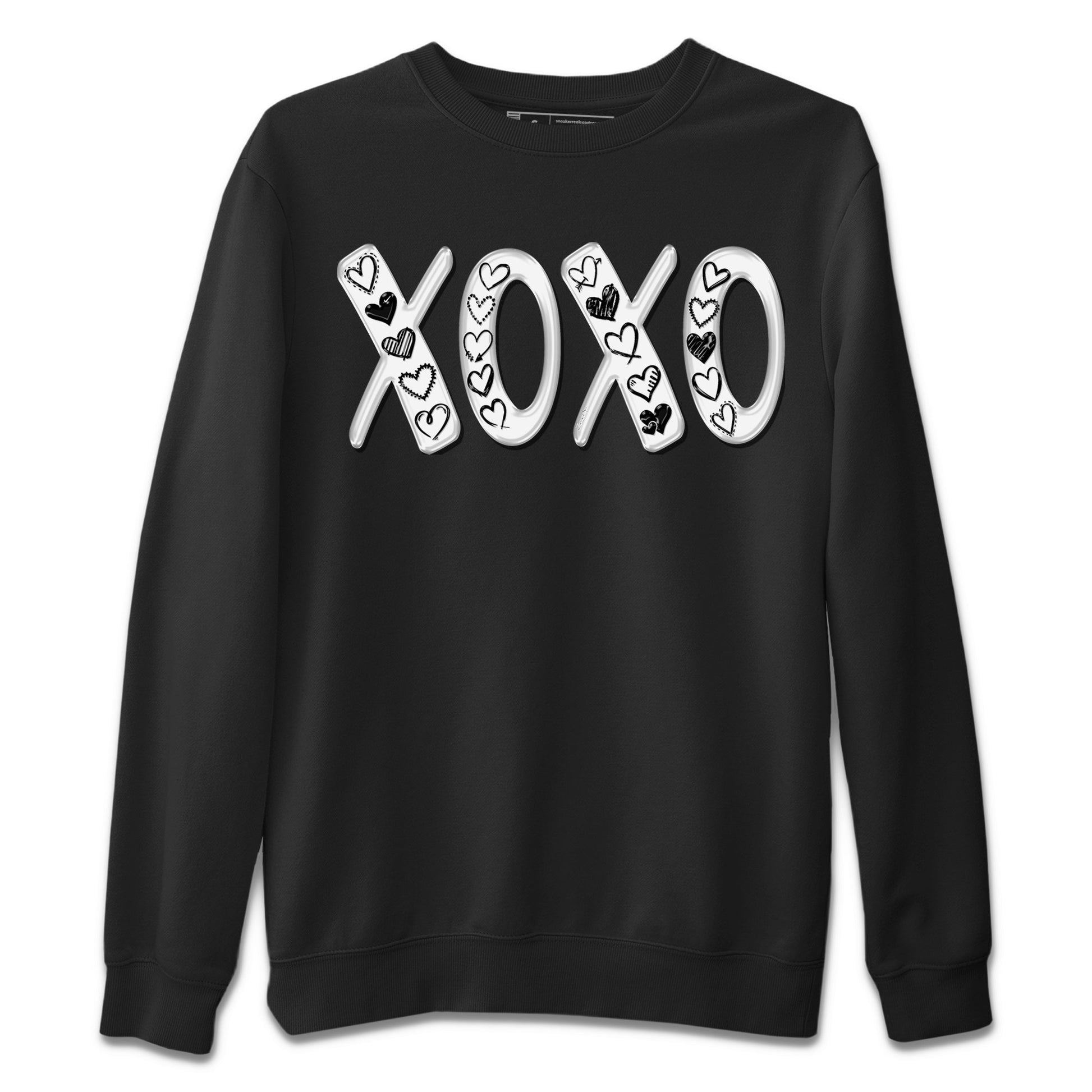 Air Jordan 1 Black White Sneaker Match Tees XOXO Sneaker Tees Air Jordan 1 Black White Sneaker Release Tees Unisex Shirts