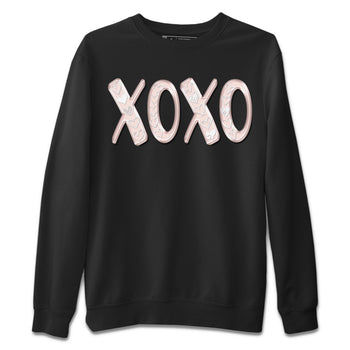 Air Jordan 1 washed pink Sneaker Match Tees XOXO Sneaker Tees AJ1 Washed Pink Sneaker Release Tees Unisex Shirts Black 2