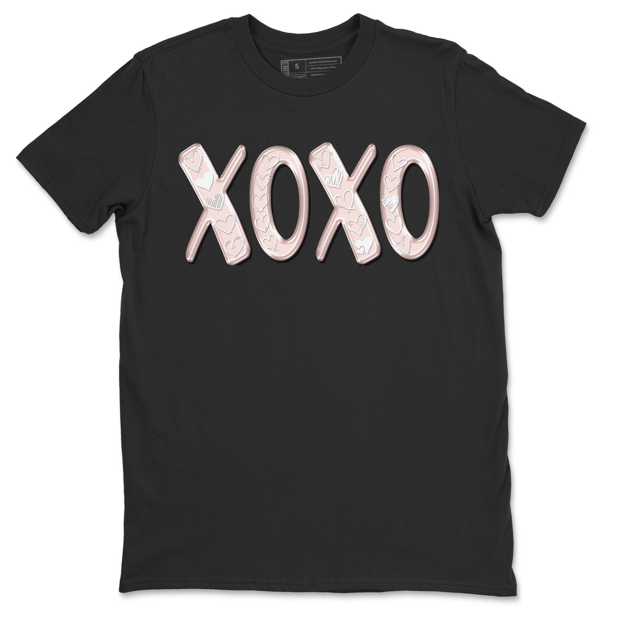 Air Jordan 1 washed pink Sneaker Match Tees XOXO Sneaker Tees AJ1 Washed Pink Sneaker Release Tees Unisex Shirts Black 2