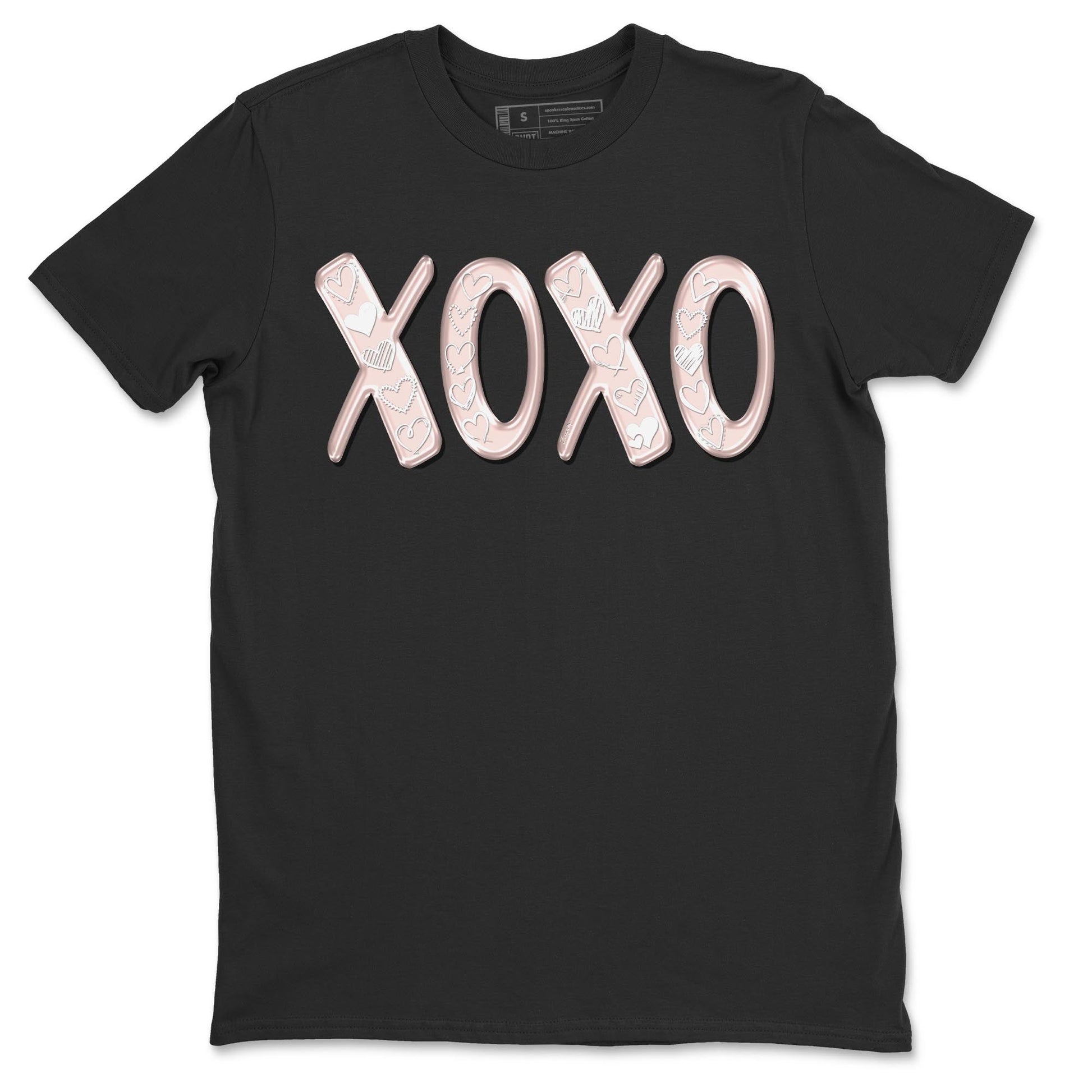 Air Jordan 1 washed pink Sneaker Match Tees XOXO Sneaker Tees AJ1 Washed Pink Sneaker Release Tees Unisex Shirts Black 2