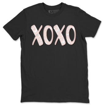 Air Jordan 1 washed pink Sneaker Match Tees XOXO Sneaker Tees AJ1 Washed Pink Sneaker Release Tees Unisex Shirts Black 2