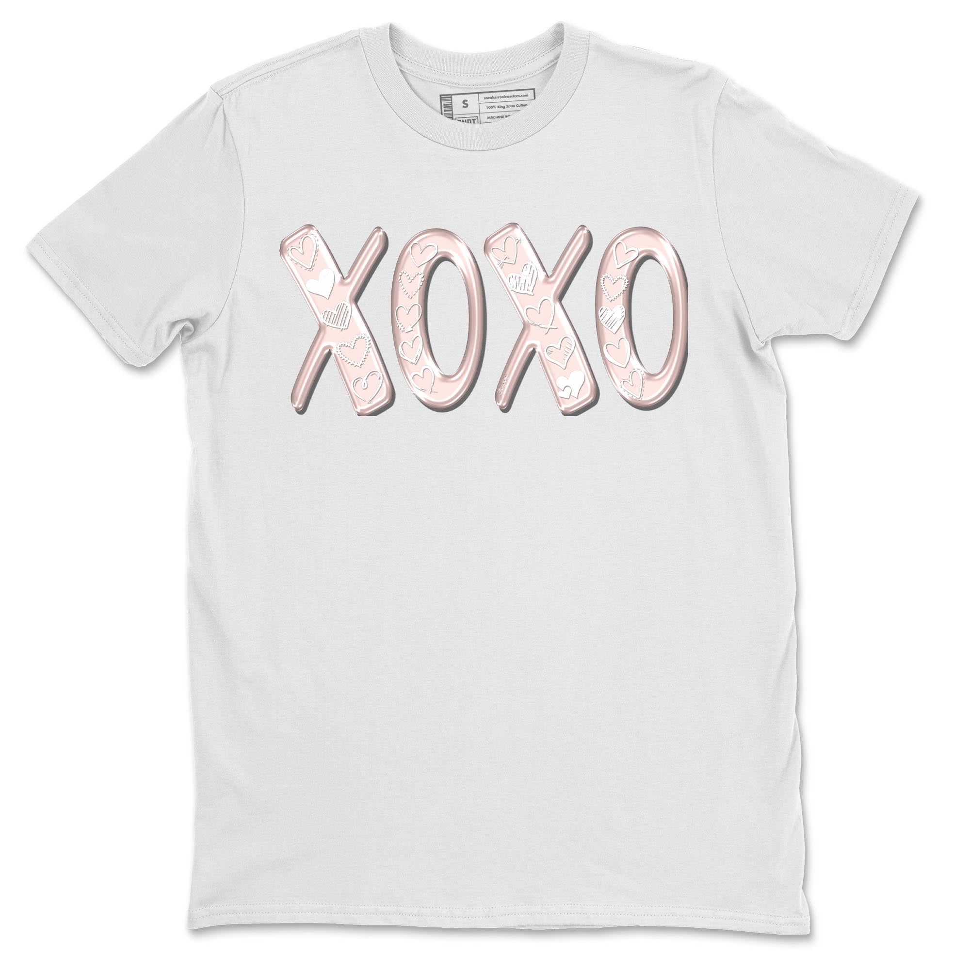 Air Jordan 1 washed pink Sneaker Match Tees XOXO Sneaker Tees AJ1 Washed Pink Sneaker Release Tees Unisex Shirts White 2