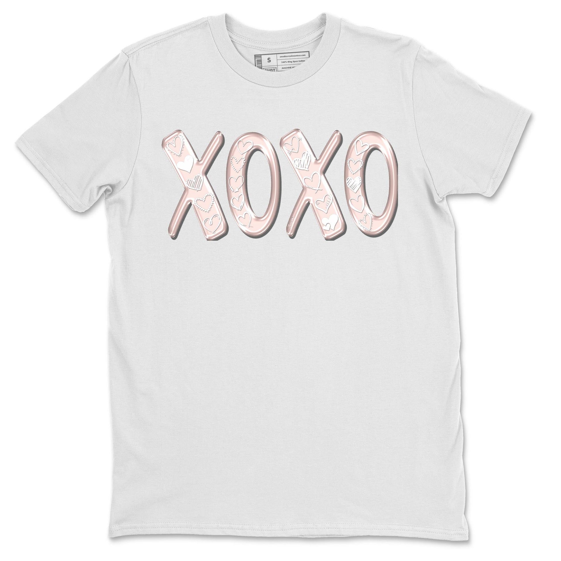 Air Jordan 1 washed pink Sneaker Match Tees XOXO Sneaker Tees AJ1 Washed Pink Sneaker Release Tees Unisex Shirts White 2
