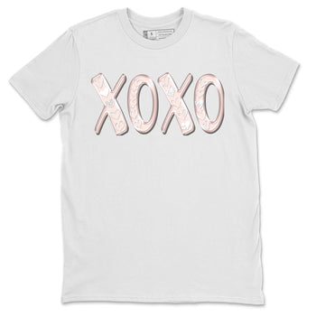 Air Jordan 1 washed pink Sneaker Match Tees XOXO Sneaker Tees AJ1 Washed Pink Sneaker Release Tees Unisex Shirts White 2