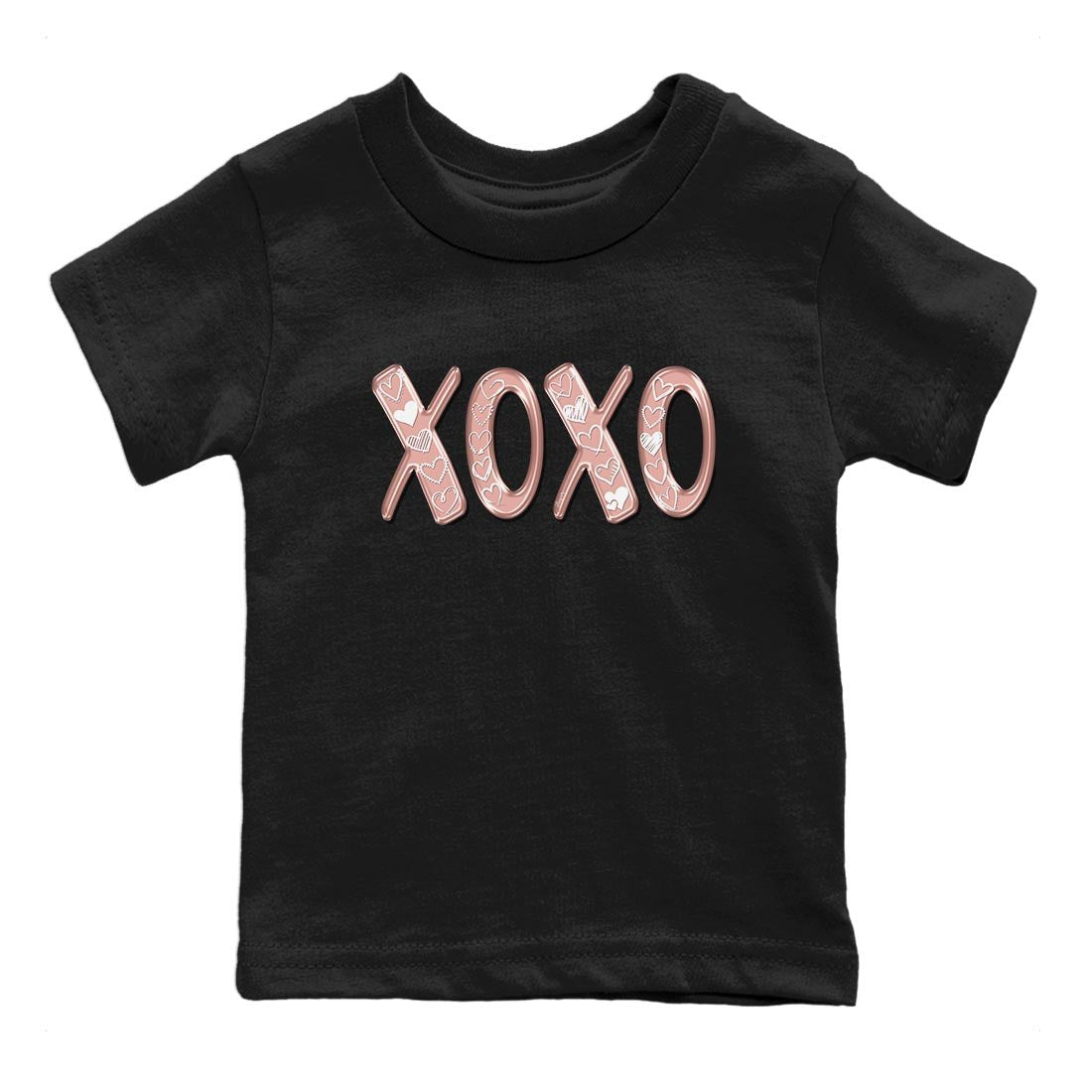 Nike Dunks Low Rose Whisper shirt to match jordans XOXO sneaker tees Nike Dunk Rose Whisper SNRT Sneaker Release Tees Baby Toddler Black 2 T-Shirt