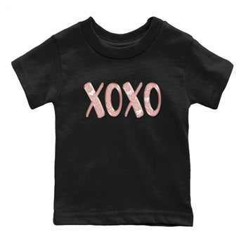 Nike Dunks Low Rose Whisper shirt to match jordans XOXO sneaker tees Nike Dunk Rose Whisper SNRT Sneaker Release Tees Baby Toddler Black 2 T-Shirt