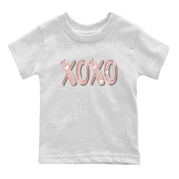 Nike Dunks Low Rose Whisper shirt to match jordans XOXO sneaker tees Nike Dunk Rose Whisper SNRT Sneaker Release Tees Baby Toddler White 2 T-Shirt