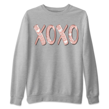 Nike Dunks Low Rose Whisper shirt to match jordans XOXO sneaker tees Nike Dunk Rose Whisper SNRT Sneaker Release Tees Unisex Heather Grey 2 T-Shirt