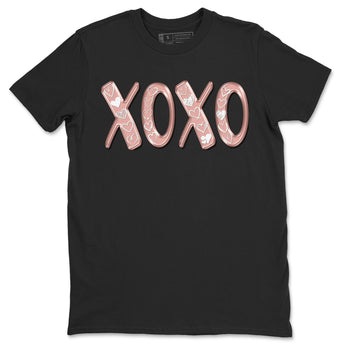Nike Dunks Low Rose Whisper shirt to match jordans XOXO sneaker tees Nike Dunk Rose Whisper SNRT Sneaker Release Tees Unisex Black 2 T-Shirt