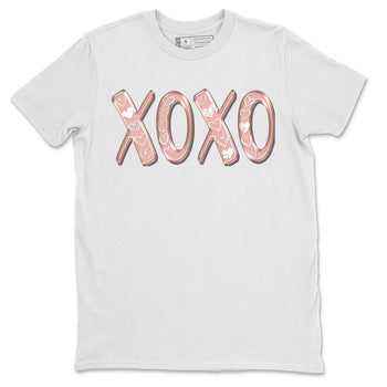 Nike Dunks Low Rose Whisper shirt to match jordans XOXO sneaker tees Nike Dunk Rose Whisper SNRT Sneaker Release Tees Unisex White 2 T-Shirt