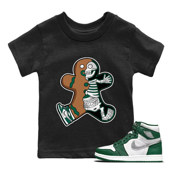 Jordan 1 Gorge Green Sneaker Match Tees Xray Gingerbread Man Sneaker Tees Jordan 1 Gorge Green Sneaker Release Tees Kids Shirts