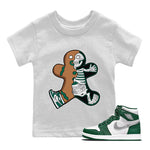 Jordan 1 Gorge Green Sneaker Match Tees Xray Gingerbread Man Sneaker Tees Jordan 1 Gorge Green Sneaker Release Tees Kids Shirts