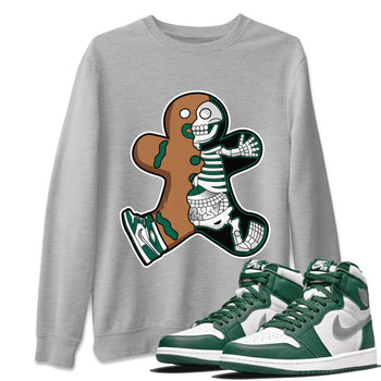 Jordan 1 Gorge Green Sneaker Match Tees Xray Gingerbread Man Sneaker Tees Jordan 1 Gorge Green Sneaker Release Tees Unisex Shirts