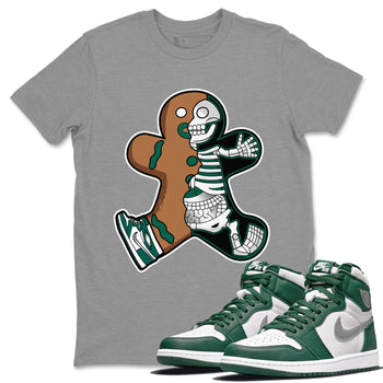 Jordan 1 Gorge Green Sneaker Match Tees Xray Gingerbread Man Sneaker Tees Jordan 1 Gorge Green Sneaker Release Tees Unisex Shirts