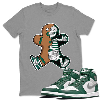 Jordan 1 Gorge Green Sneaker Match Tees Xray Gingerbread Man Sneaker Tees Jordan 1 Gorge Green Sneaker Release Tees Unisex Shirts
