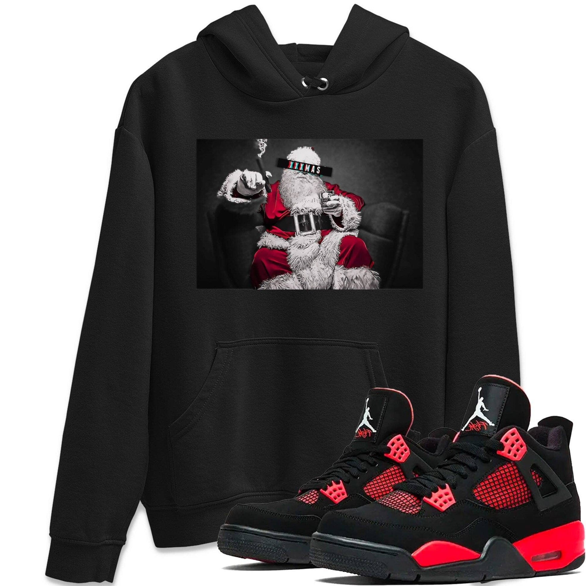 Jordan 4 Red Thunder Sneaker Match Tees XXXmas Sneaker Tees Jordan 4 Red Thunder Sneaker Release Tees Unisex Shirts