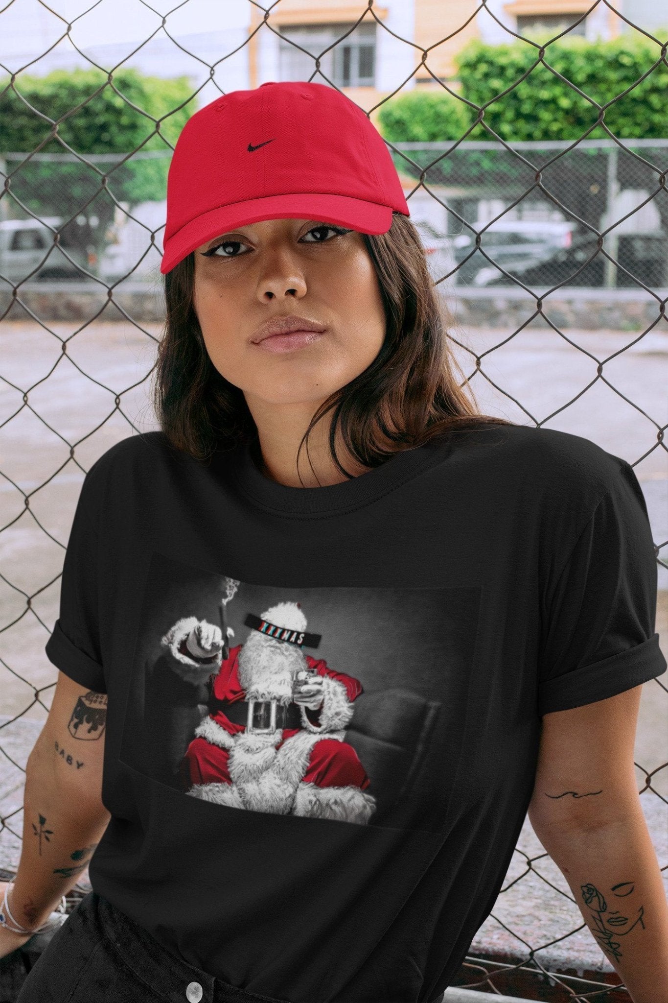 Jordan 4 Red Thunder Sneaker Match Tees XXXmas Sneaker Tees Jordan 4 Red Thunder Sneaker Release Tees Unisex Shirts