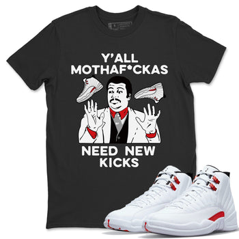 Jordan 12 Twist Sneaker Match Tees Y'all Need New Kicks Sneaker Tees Jordan 12 Twist Sneaker Release Tees Unisex Shirts