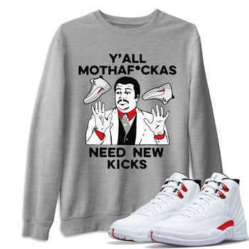 Jordan 12 Twist Sneaker Match Tees Y'all Need New Kicks Sneaker Tees Jordan 12 Twist Sneaker Release Tees Unisex Shirts