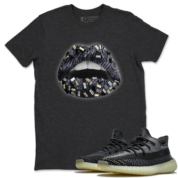 Yeezy 350 Carbon Asriel Sneaker Match Tees Lips Jewel Sneaker Tees Yeezy 350 Carbon Asriel Sneaker Release Tees Unisex Shirts