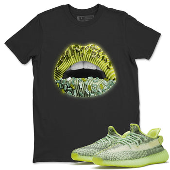 Yeezy 350 Yeezreel Sneaker Match Tees Lips Jewel Sneaker Tees Yeezy 350 Yeezreel Sneaker Release Tees Unisex Shirts