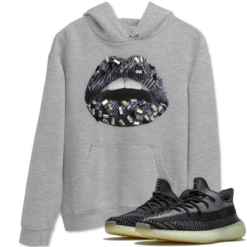 Yeezy 350 Carbon Asriel Sneaker Match Tees Lips Jewel Sneaker Tees Yeezy 350 Carbon Asriel Sneaker Release Tees Unisex Shirts