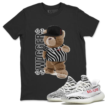 Yeezy 350 Zebra Sneaker Match Tees Bear Swaggers Sneaker Tees Yeezy 350 Zebra Sneaker Release Tees Unisex Shirts