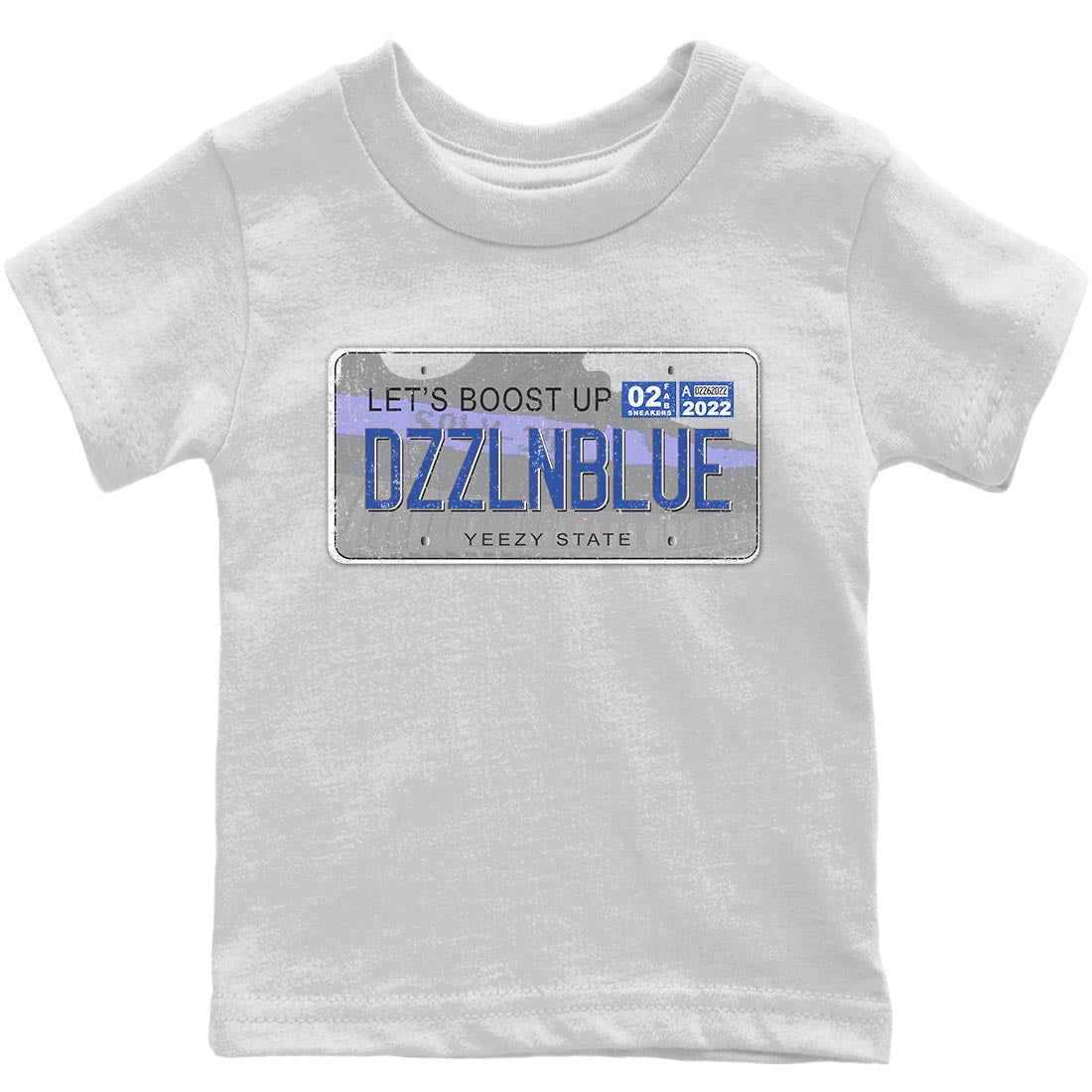 Yeezy 350 Dazzling Blue Sneaker Match Tees Yeezy Plate Sneaker Tees Yeezy 350 Dazzling Blue Sneaker Release Tees Kids Shirts