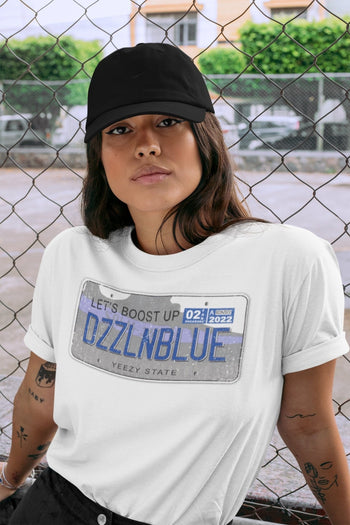 Yeezy 350 Dazzling Blue Sneaker Match Tees Yeezy Plate Sneaker Tees Yeezy 350 Dazzling Blue Sneaker Release Tees Unisex Shirts