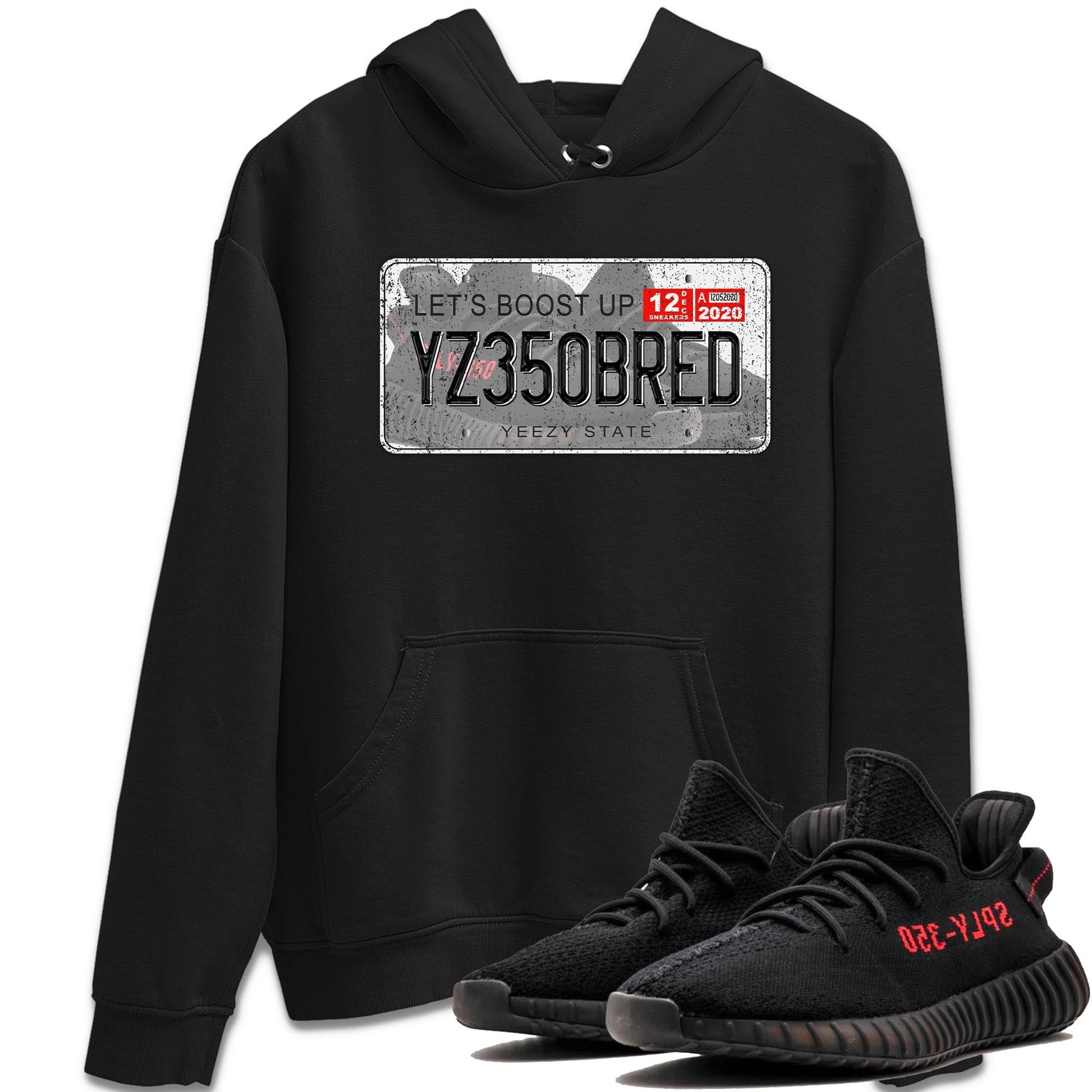 Yeezy 350 Bred shirt to match jordans Yeezy Plate sneaker tees Yeezy Boost 350 V2 Bred SNRT Sneaker Release Tees Unisex Black 1 T-Shirt