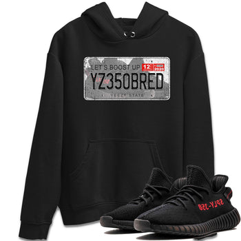 Yeezy 350 Bred shirt to match jordans Yeezy Plate sneaker tees Yeezy Boost 350 V2 Bred SNRT Sneaker Release Tees Unisex Black 1 T-Shirt