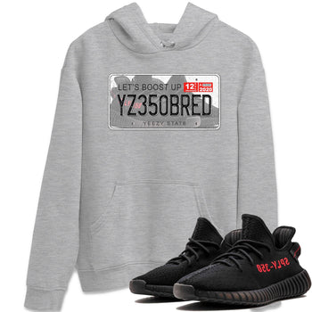 Yeezy 350 Bred shirt to match jordans Yeezy Plate sneaker tees Yeezy Boost 350 V2 Bred SNRT Sneaker Release Tees Unisex Heather Grey 1 T-Shirt