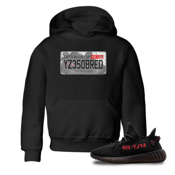 Yeezy 350 Bred shirt to match jordans Yeezy Plate sneaker tees Yeezy Boost 350 V2 Bred SNRT Sneaker Release Tees Baby Toddler Black 1 T-Shirt
