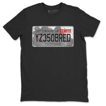Yeezy 350 Bred shirt to match jordans Yeezy Plate sneaker tees Yeezy Boost 350 V2 Bred SNRT Sneaker Release Tees Unisex Black 2 T-Shirt