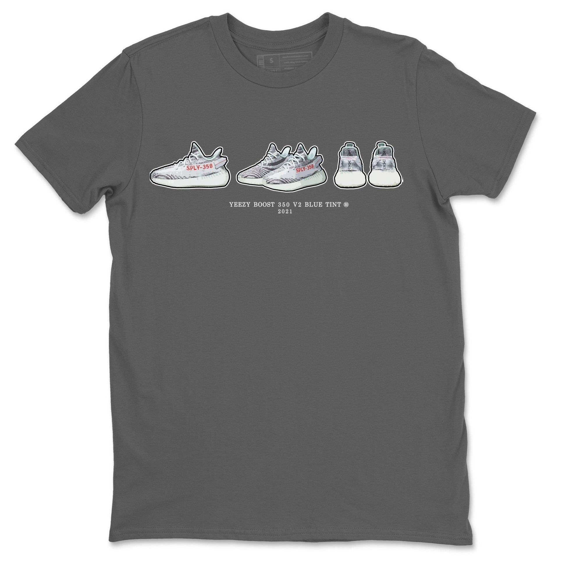 Yeezy 350 Blue Tint Sneaker Match Tees Yeezy Prelude Sneaker Tees Yeezy 350 Blue Tint Sneaker Release Tees Unisex Shirts