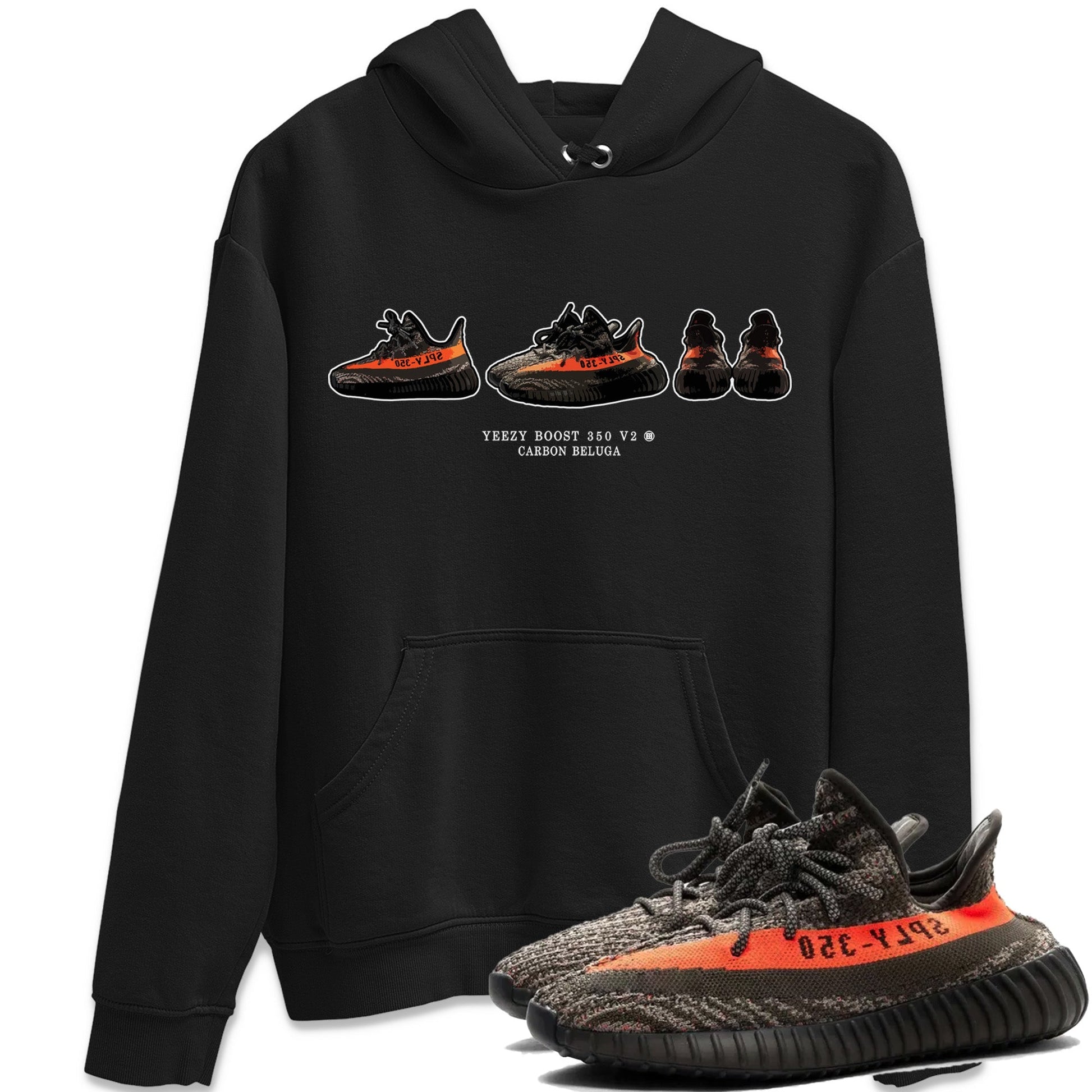 Yeezy 350 Carbon Beluga Sneaker Match Tees Yeezy Prelude Sneaker Tees Yeezy 350 Carbon Beluga Sneaker Release Tees Unisex Shirts