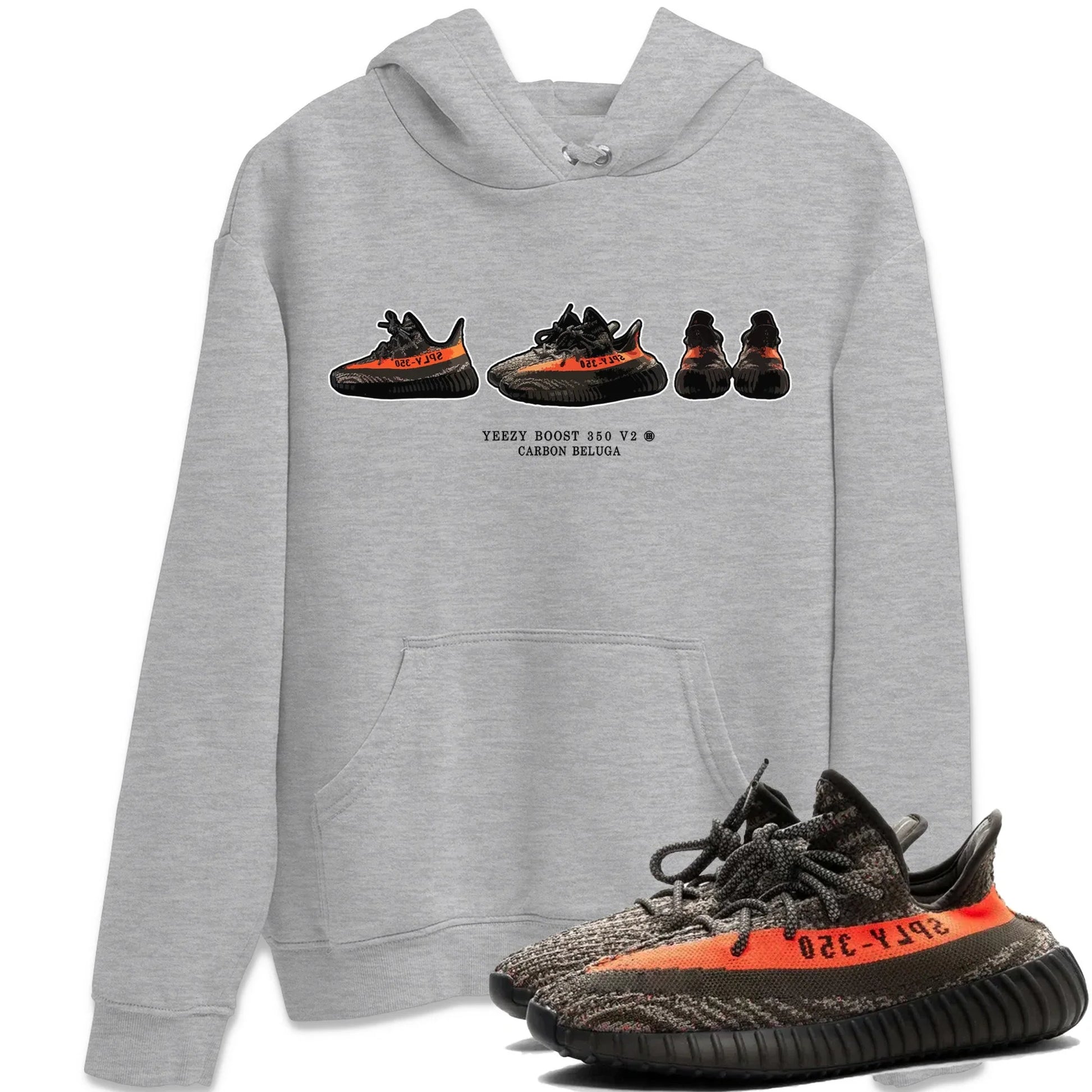 Yeezy 350 Carbon Beluga Sneaker Match Tees Yeezy Prelude Sneaker Tees Yeezy 350 Carbon Beluga Sneaker Release Tees Unisex Shirts