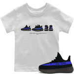 Yeezy 350 Dazzling Blue Sneaker Match Tees Yeezy Prelude Sneaker Tees Yeezy 350 Dazzling Blue Sneaker Release Tees Kids Shirts