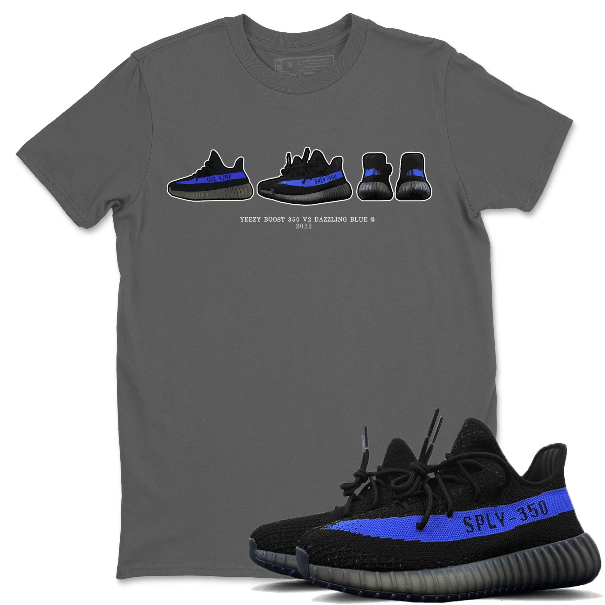 Yeezy 350 Dazzling Blue Sneaker Match Tees Yeezy Prelude Sneaker Tees Yeezy 350 Dazzling Blue Sneaker Release Tees Unisex Shirts