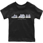 Yeezy 350 MX Blue Sneaker Match Tees Yeezy Prelude Sneaker Tees Yeezy 350 MX Blue Sneaker Release Tees Kids Shirts