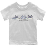 Yeezy 350 MX Blue Sneaker Match Tees Yeezy Prelude Sneaker Tees Yeezy 350 MX Blue Sneaker Release Tees Kids Shirts