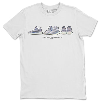 Yeezy 350 MX Blue Sneaker Match Tees Yeezy Prelude Sneaker Tees Yeezy 350 MX Blue Sneaker Release Tees Unisex Shirts