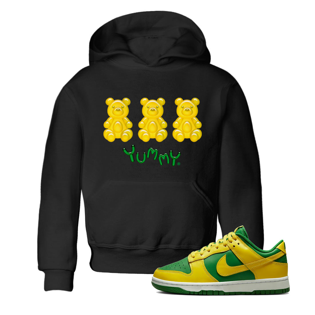 Dunk Reverse Brazil Sneaker Match Tees Yummy Bear Sneaker Tees Dunk Reverse Brazil Sneaker Release Tees Kids Shirts