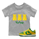 Dunk Reverse Brazil Sneaker Match Tees Yummy Bear Sneaker Tees Dunk Reverse Brazil Sneaker Release Tees Kids Shirts