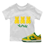 Dunk Reverse Brazil Sneaker Match Tees Yummy Bear Sneaker Tees Dunk Reverse Brazil Sneaker Release Tees Kids Shirts