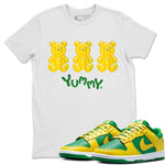 Dunk Reverse Brazil Sneaker Match Tees Yummy Bear Sneaker Tees Dunk Reverse Brazil Sneaker Release Tees Unisex Shirts