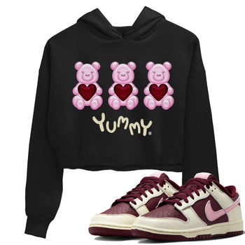 Dunk Valentines Day Sneaker Match Tees Yummy Bear Sneaker Tees Nike Dunk Valentine's Day Sneaker SNRT Sneaker Tees Women's Shirts