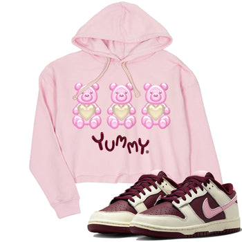 Dunk Valentines Day Sneaker Match Tees Yummy Bear Sneaker Tees Nike Dunk Valentine's Day Sneaker SNRT Sneaker Tees Women's Shirts